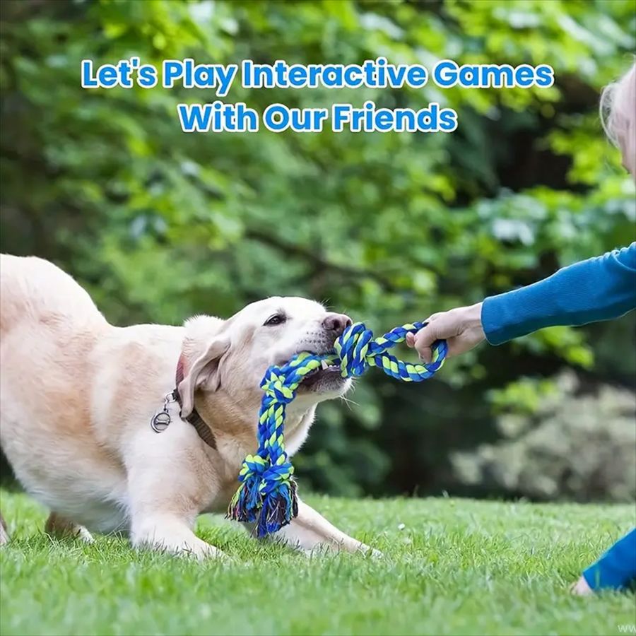 Heavy-Duty Dog Rope Knot Toy image 3