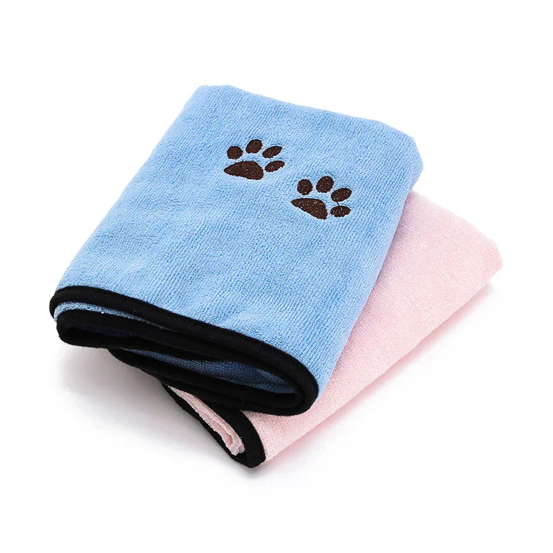 Solid color microfiber dog towel image 6