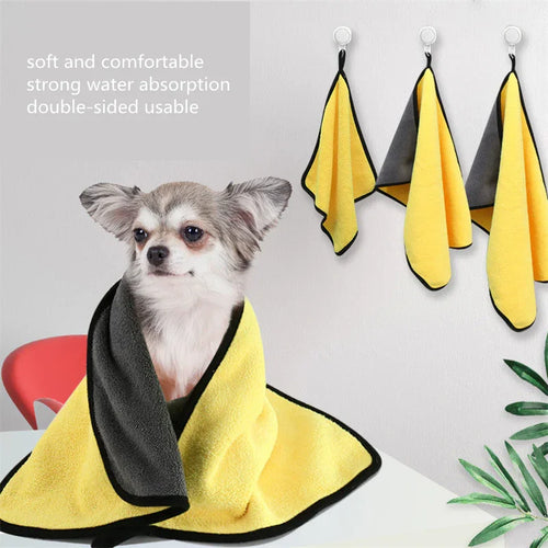 Absorbent dog towel image 2