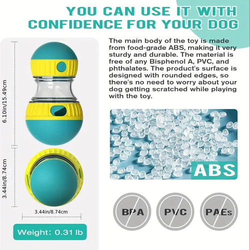 Adjustable Dog Treat Dispenser Toy image 2