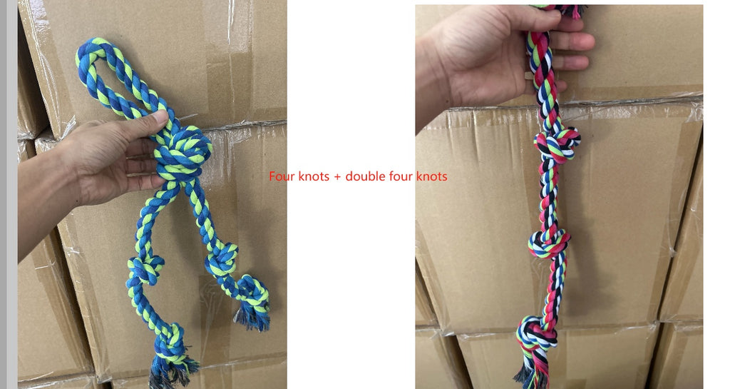 Heavy-Duty Dog Rope Knot Toy image 9