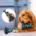 Heavy-Duty Dog Rope Knot Toy for road trip dog enrichment