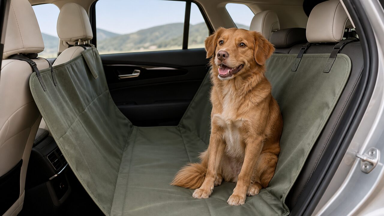 Dog car safety and comfort guide image